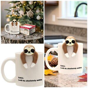 Funny Sloth Coffee Mug - Cute Sloth Mug Gifts For Women